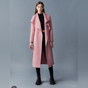 Mackage pink wool coat